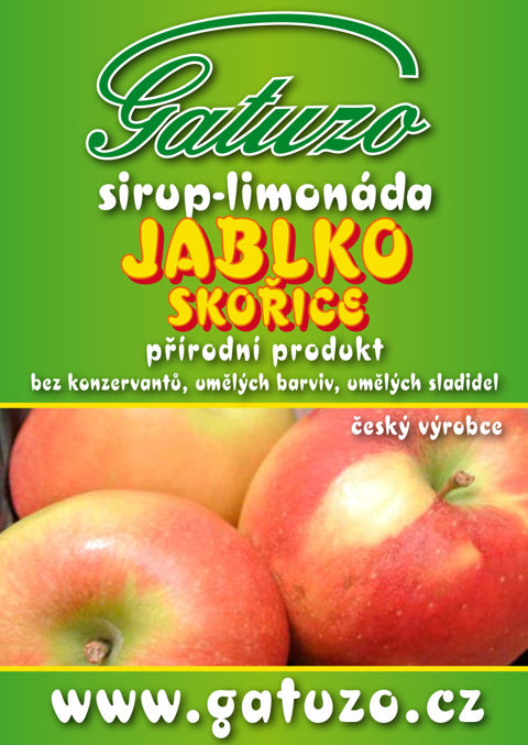 Gatuzo sirup - Jablko se skořicí